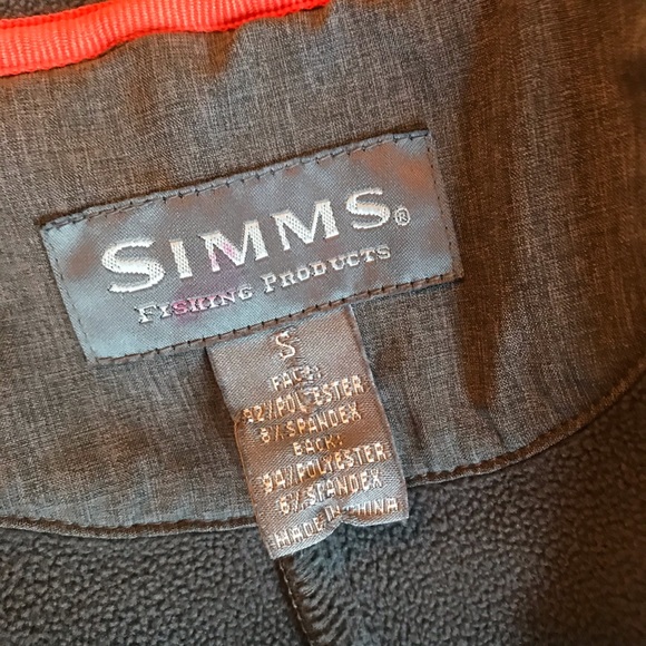 simms gray fishing jacket - Picture 3 of 6